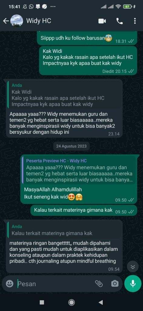 TESTIMONI WIDY